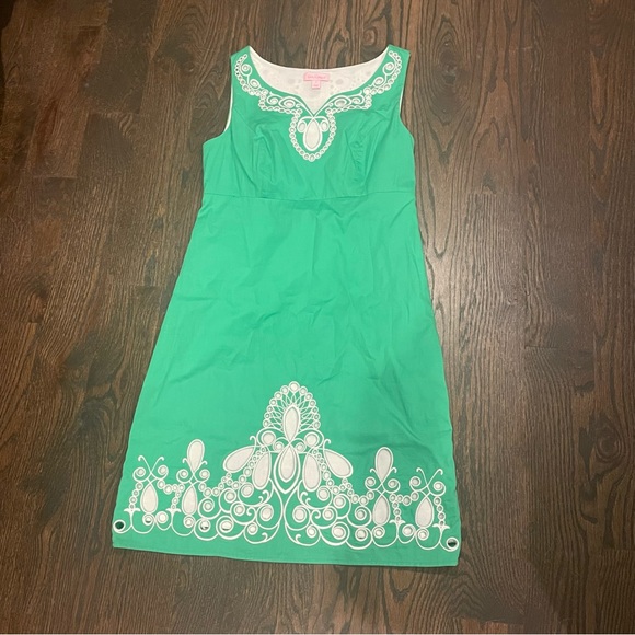 Lilly Pulitzer | Dresses | Lilly Pulitzer Kelly Green Shift Dress | Poshmark